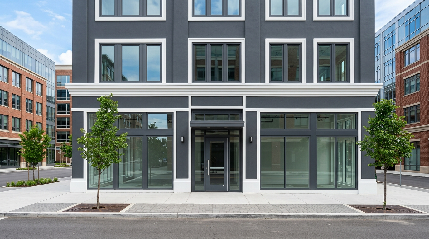 Commercial painting project